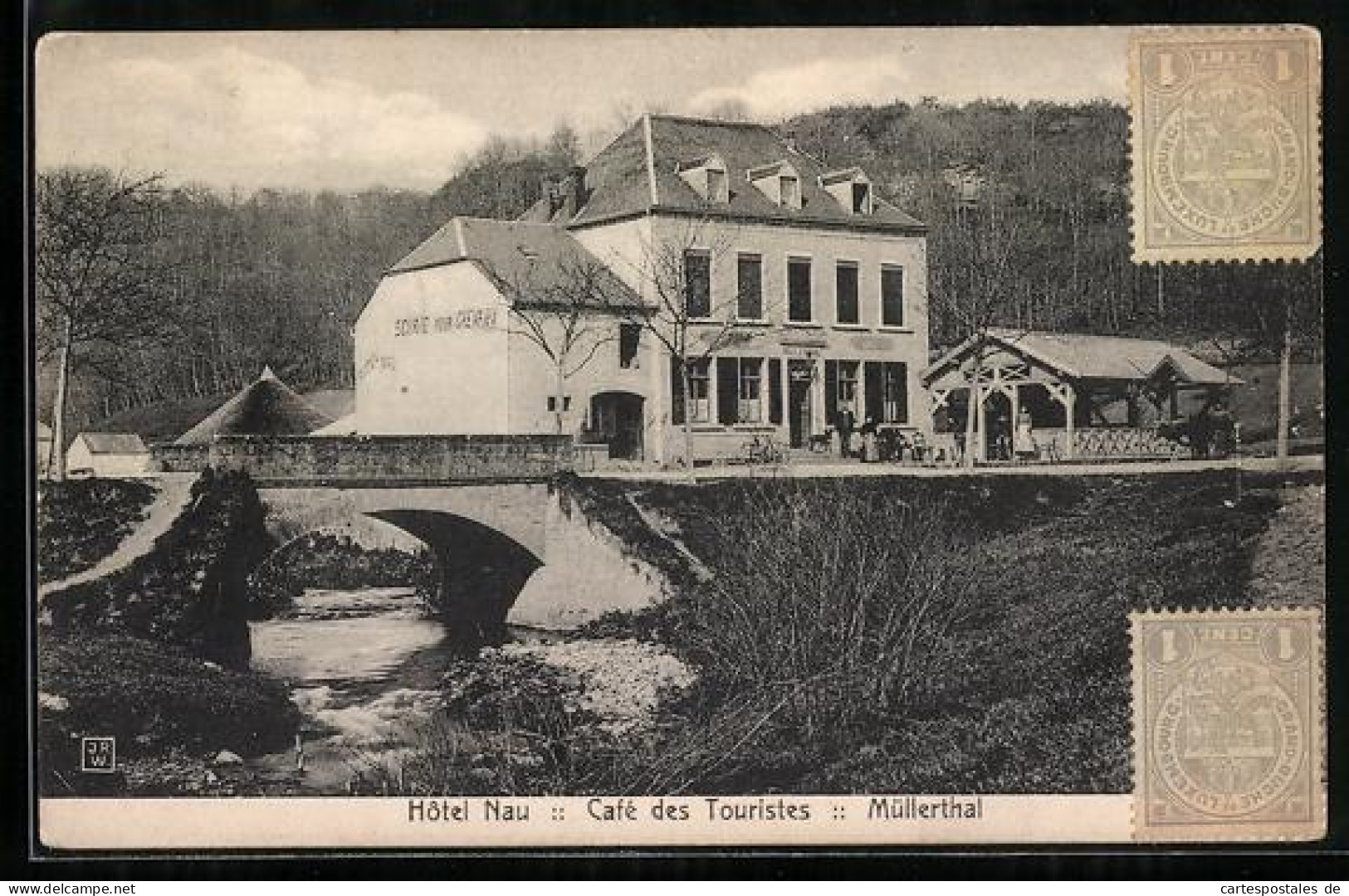 AK Müllerthal, Hôtel Nau, Café des Touristes