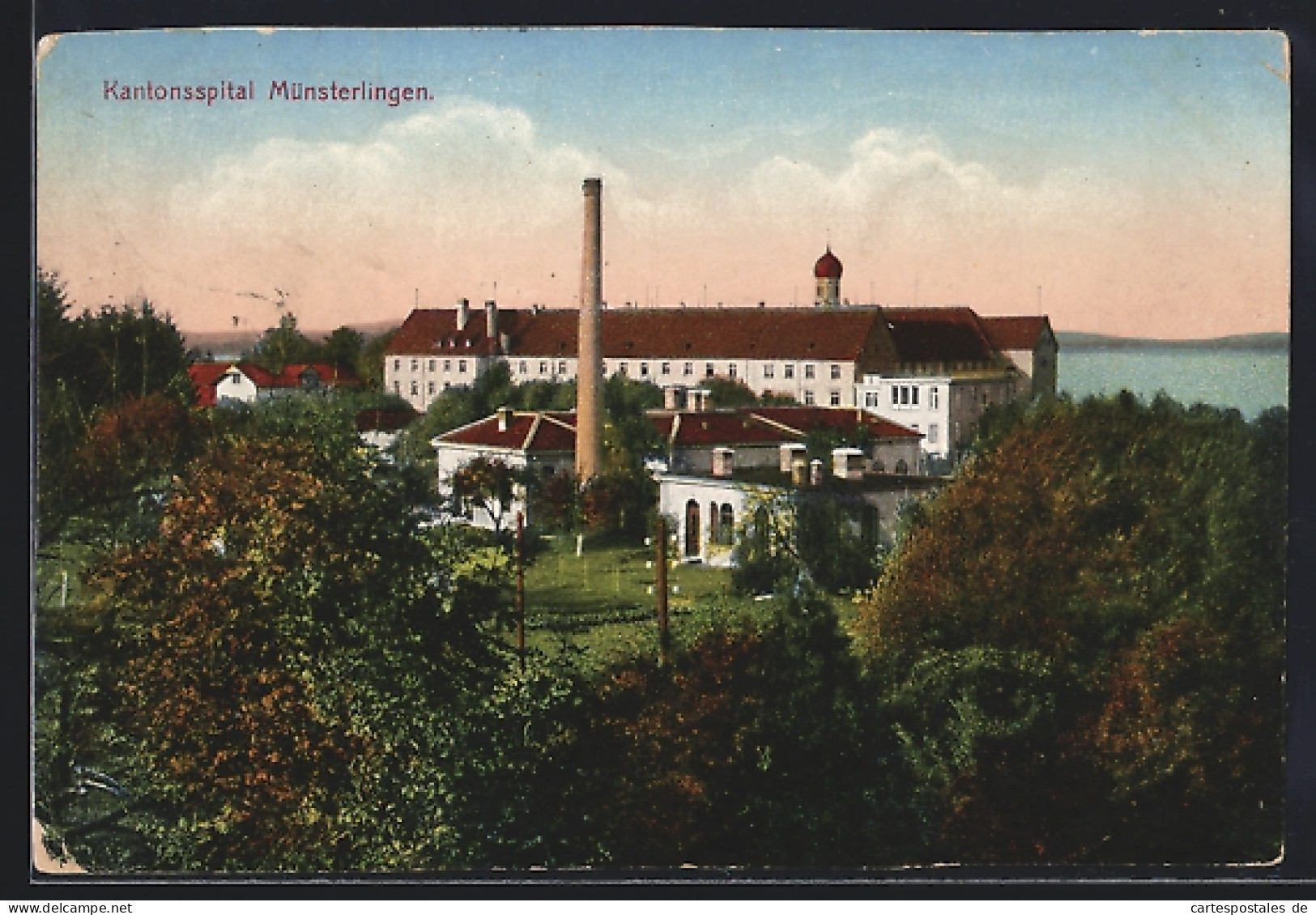 AK Münsterlingen, Blick auf das Kantonsspital