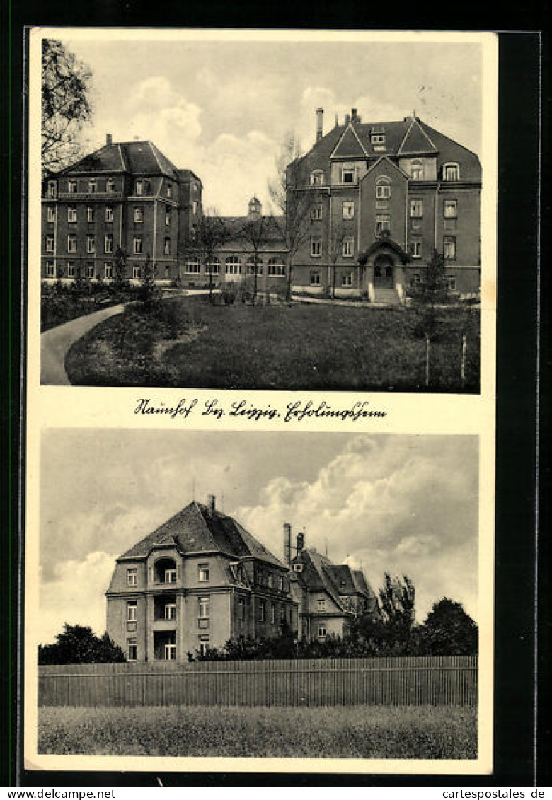 AK Naunhof Bez. Leipzig, Erholungsheim