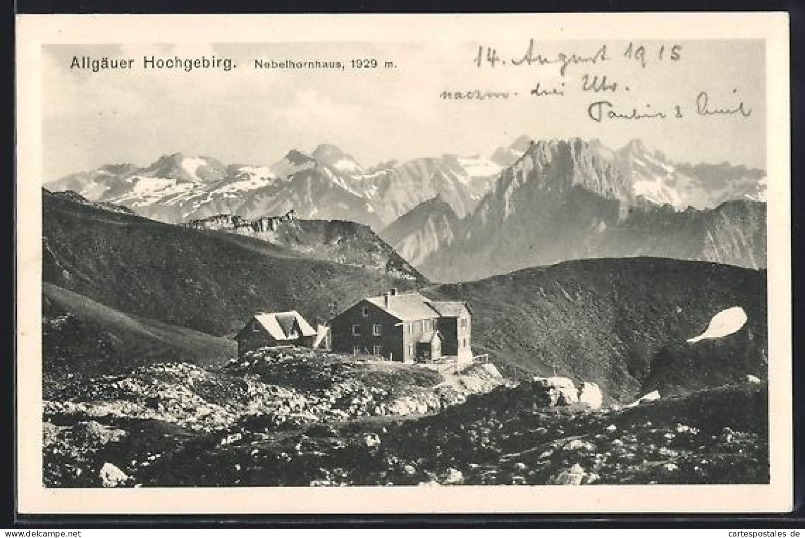 AK Nebelhornhaus, Panorama
