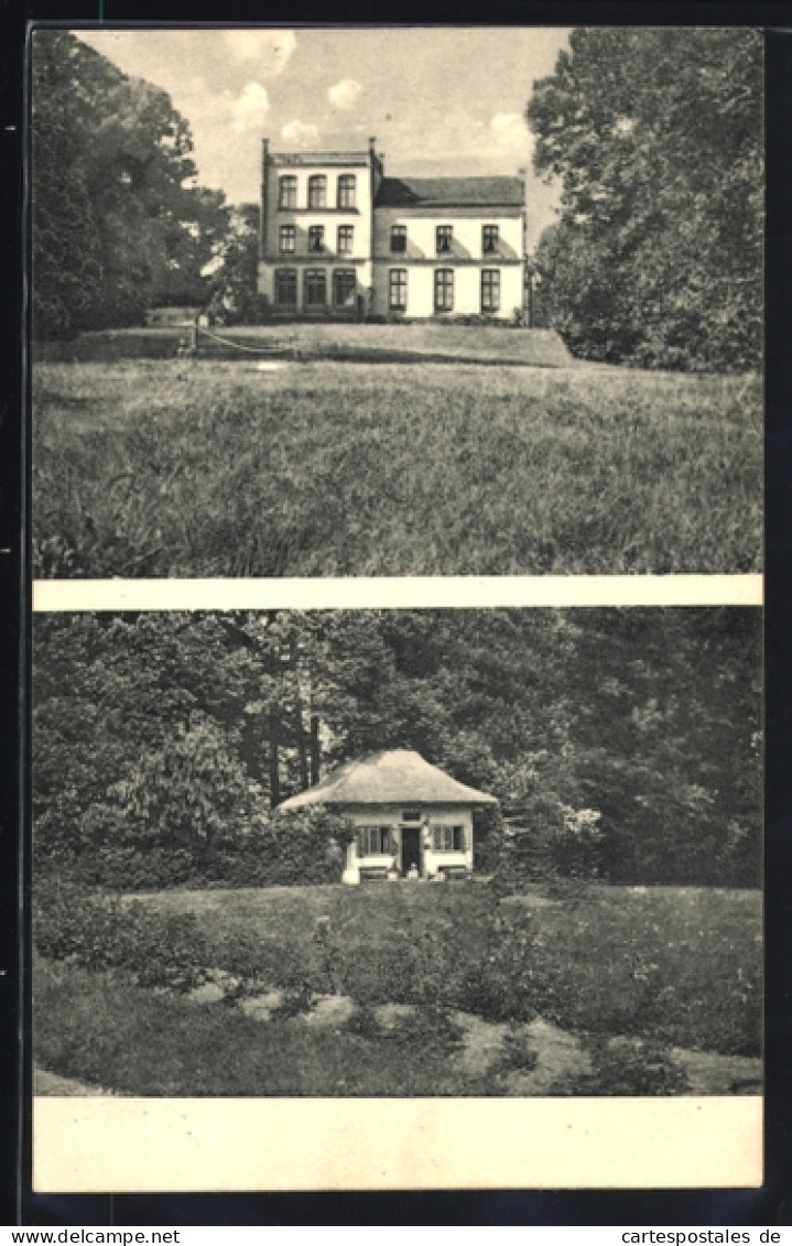 AK Neudorf bei Lütjenburg, Gebäudeansicht, Ortspartie