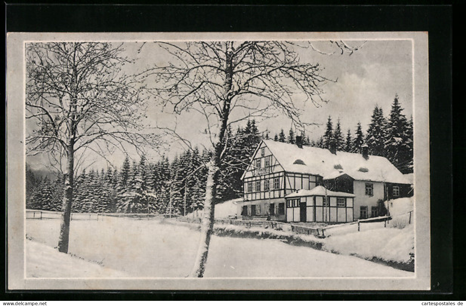 AK Neudorf /Erzgeb., Chemnitzer Wanderheim an der Vierenstrasse