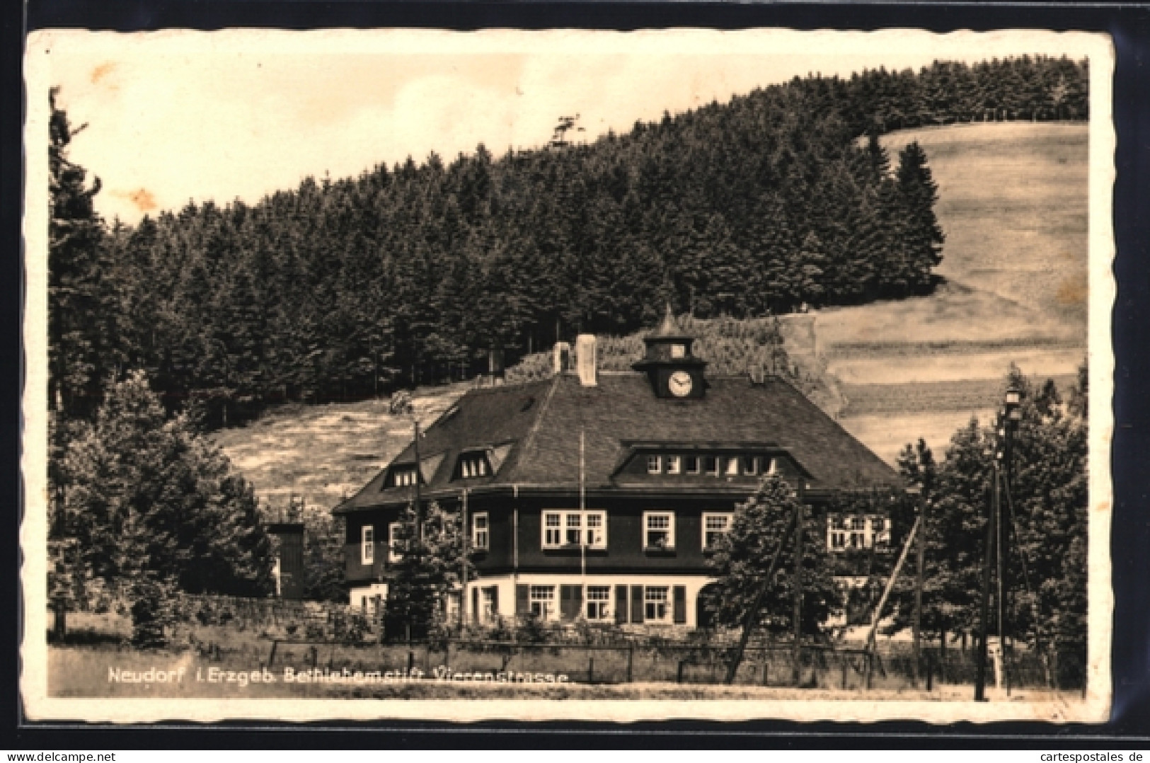 AK Neudorf i. Erzgeb., Bethlehemstift in der Vierenstrasse