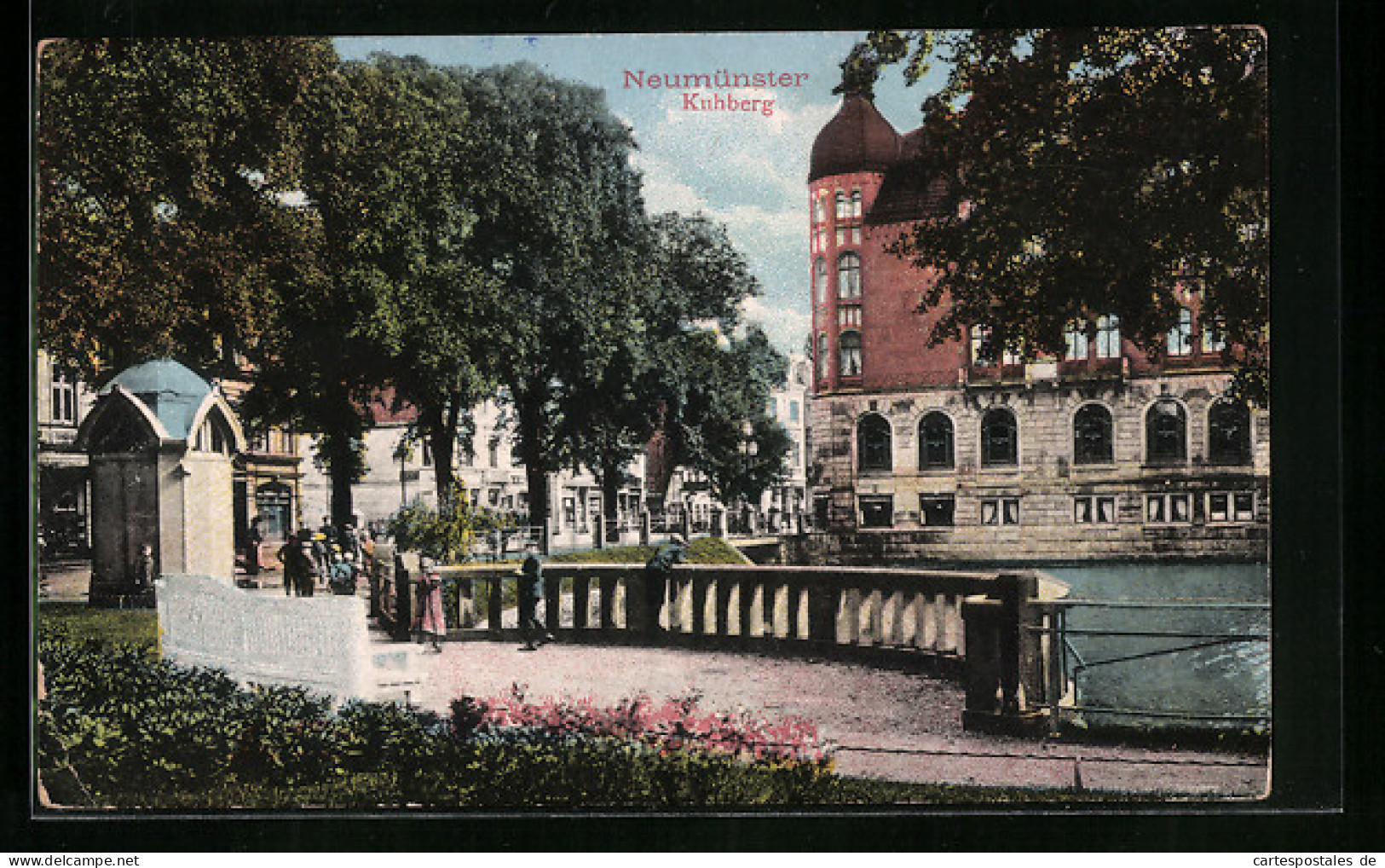 AK Neumünster, Kuhberg, Ortspartie