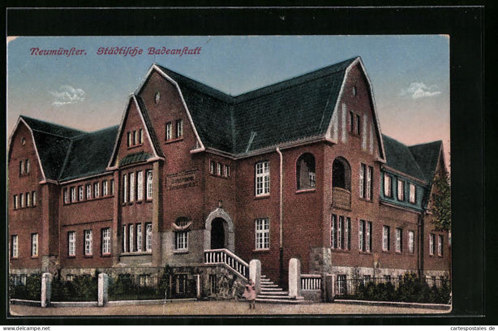 AK Neumünster, Städtische Badeanstalt
