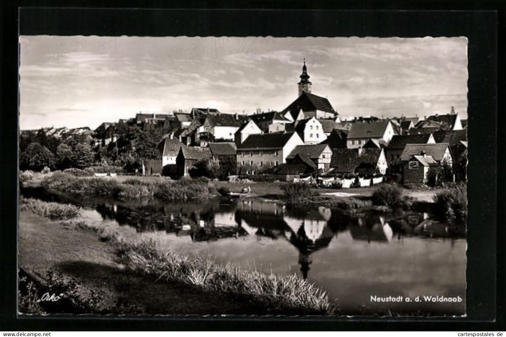 AK Neustadt a. d. Waldnaab, Ortsansicht