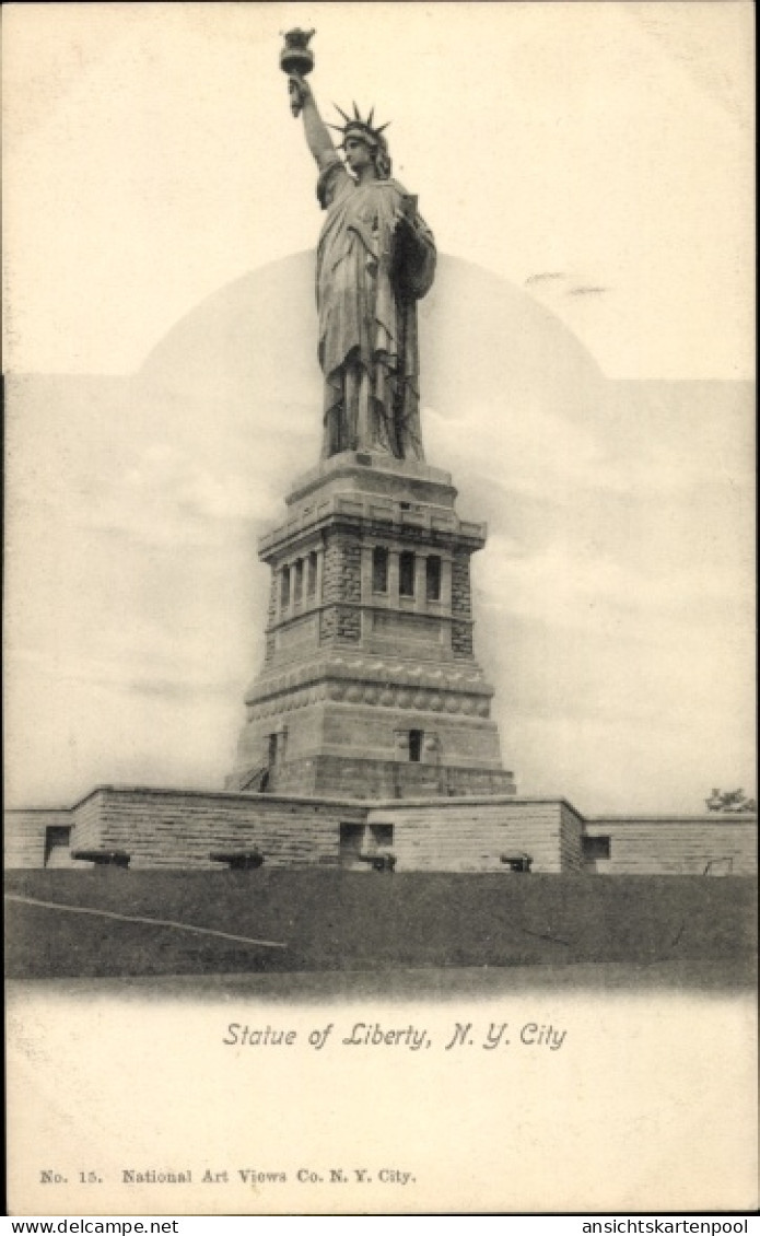AK New York City USA, Freiheitsstatue