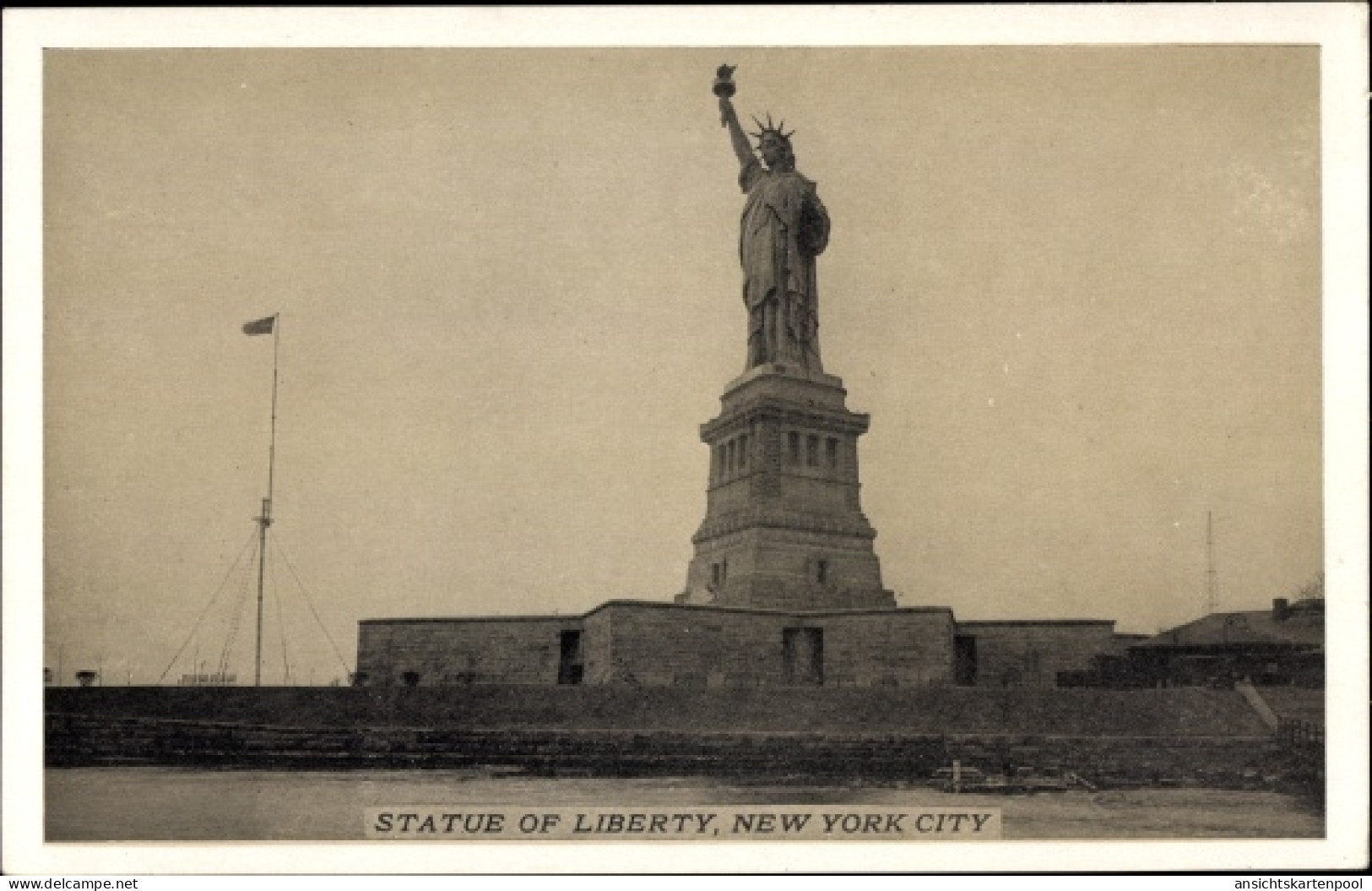 AK New York City USA, Freiheitsstatue