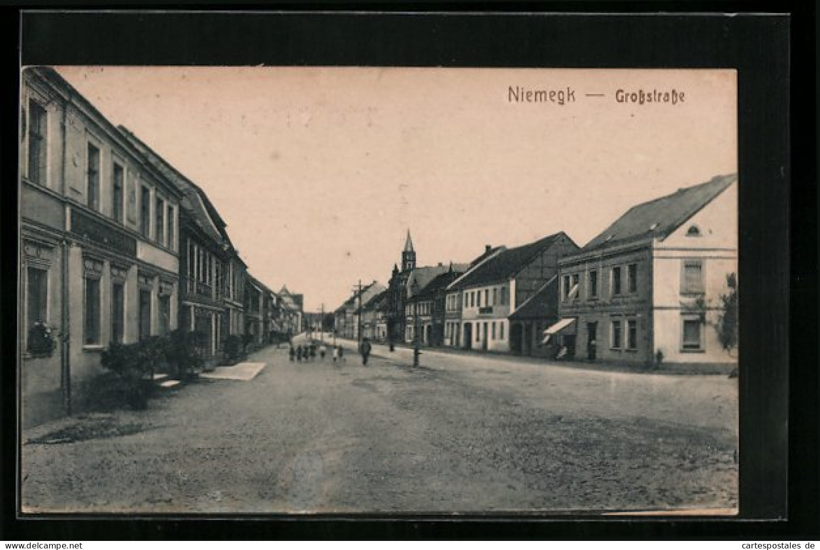 AK Niemegk, Partie in der Grossstrasse