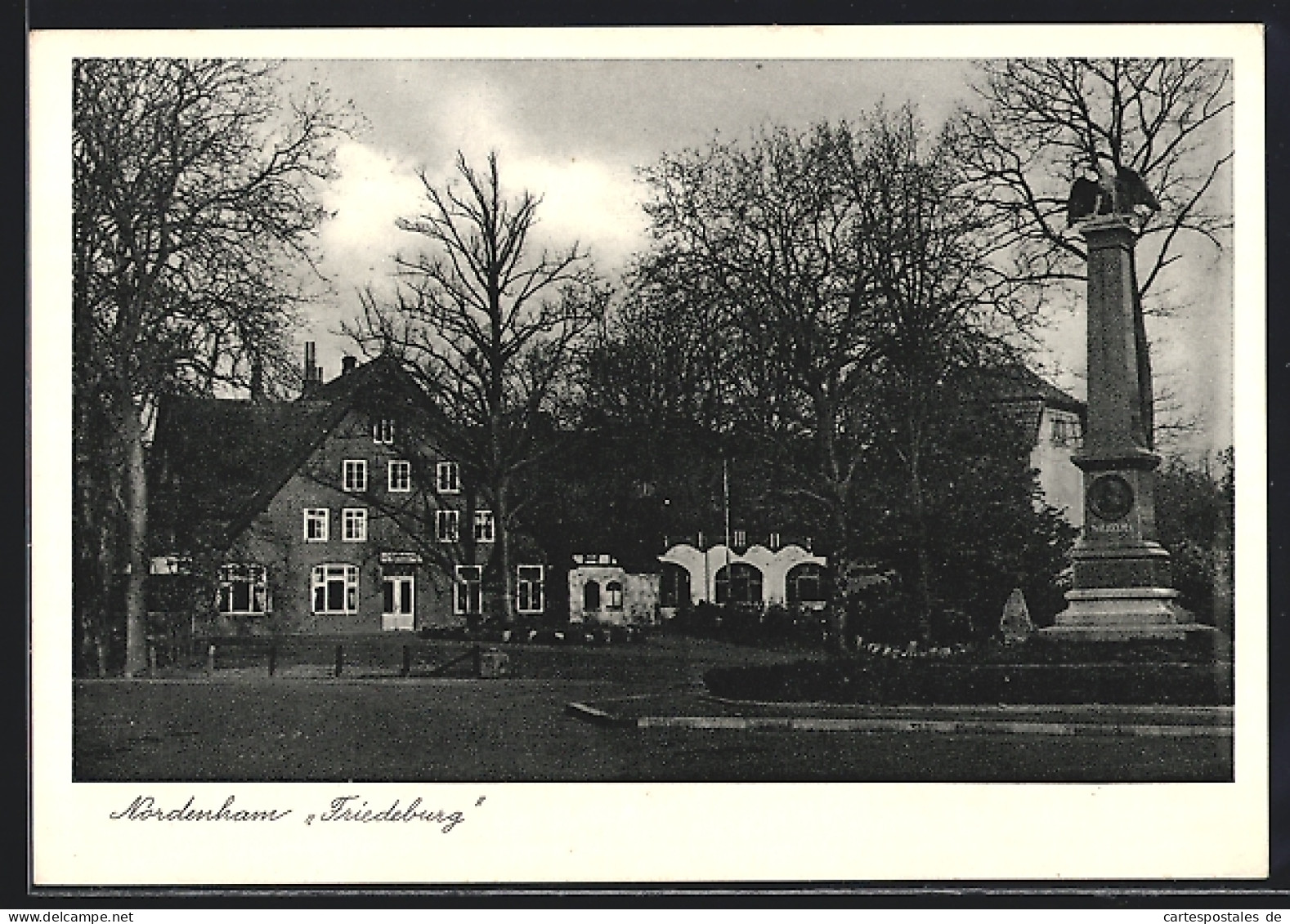 AK Nordenham, Friedeburg und Denkmal