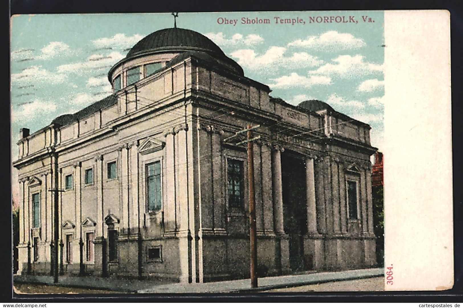 AK Norfolk, VA, Ohey Sholom Temple