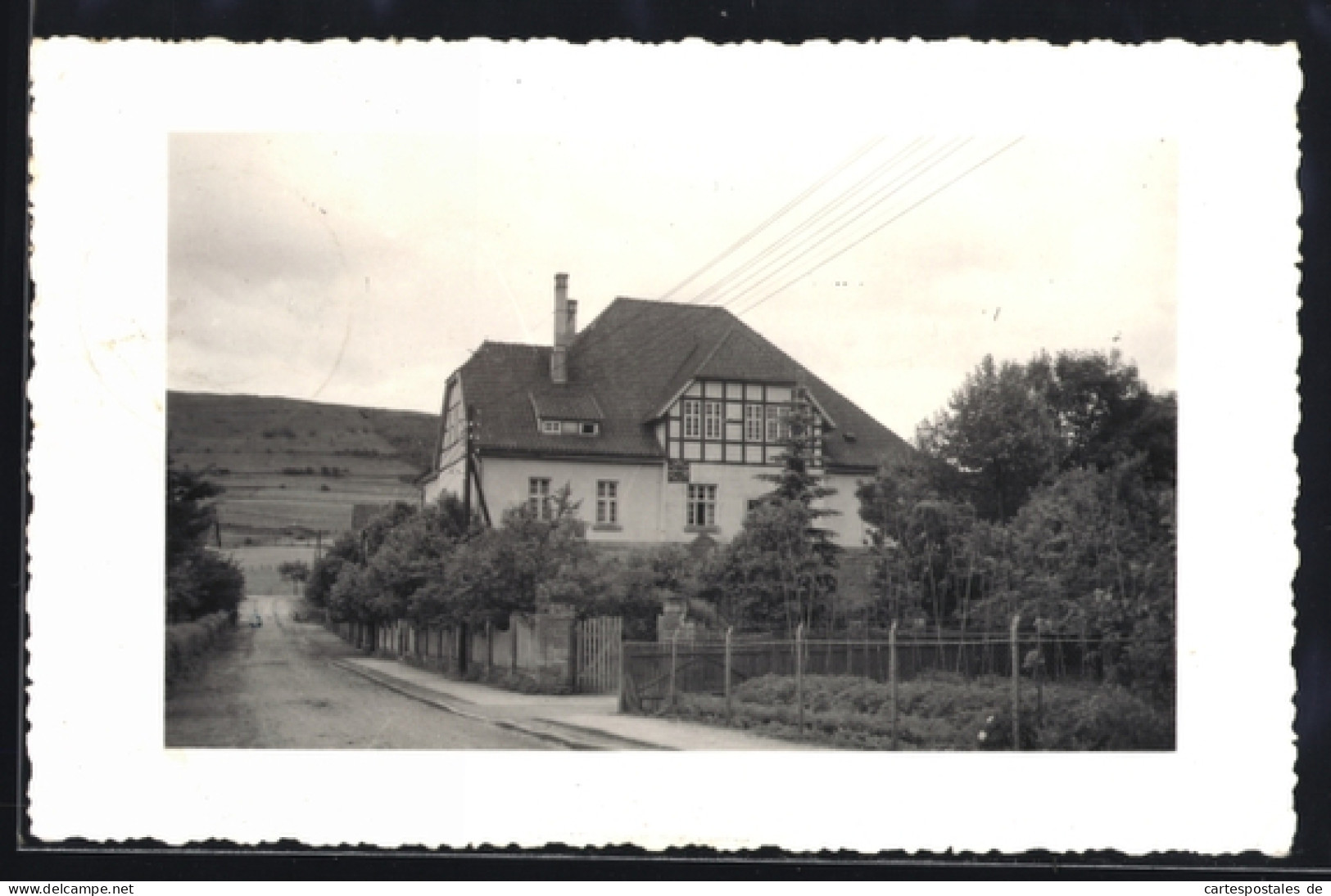 AK Nörten-Hardenberg, Villa Ida klein mit Strasse