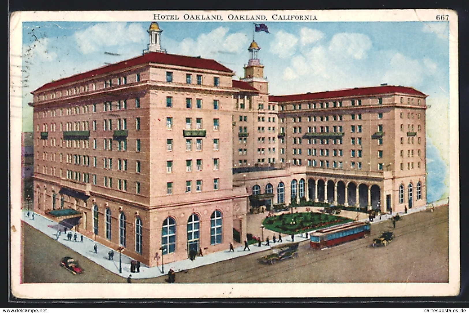 AK Oakland, CA, View of Hotel Oakland