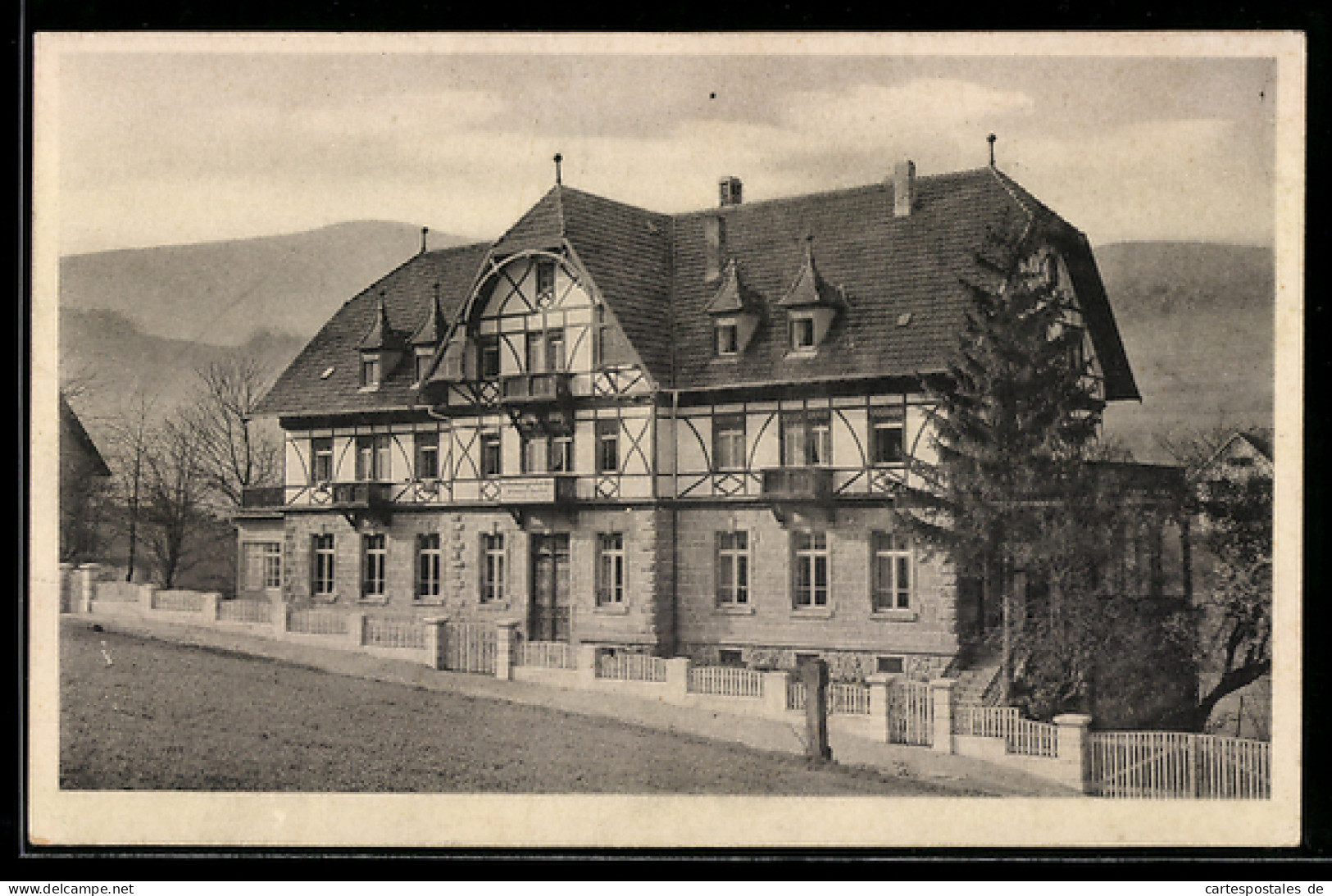 AK Ober-Bühlertal, Erholungsheim Schindelpeter