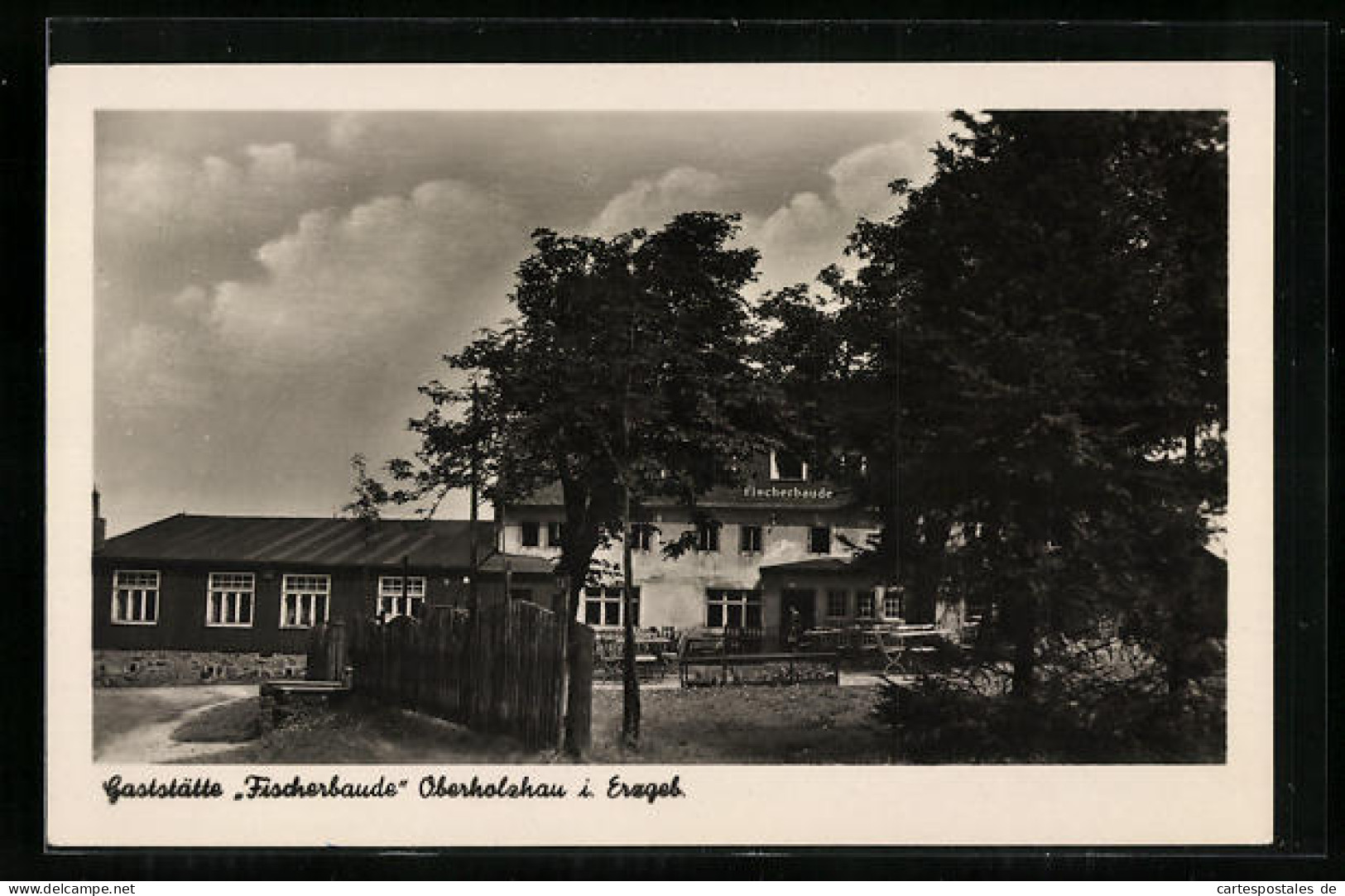 AK Oberholzhau i. Erzgeb., Gasthaus Fischerbaude