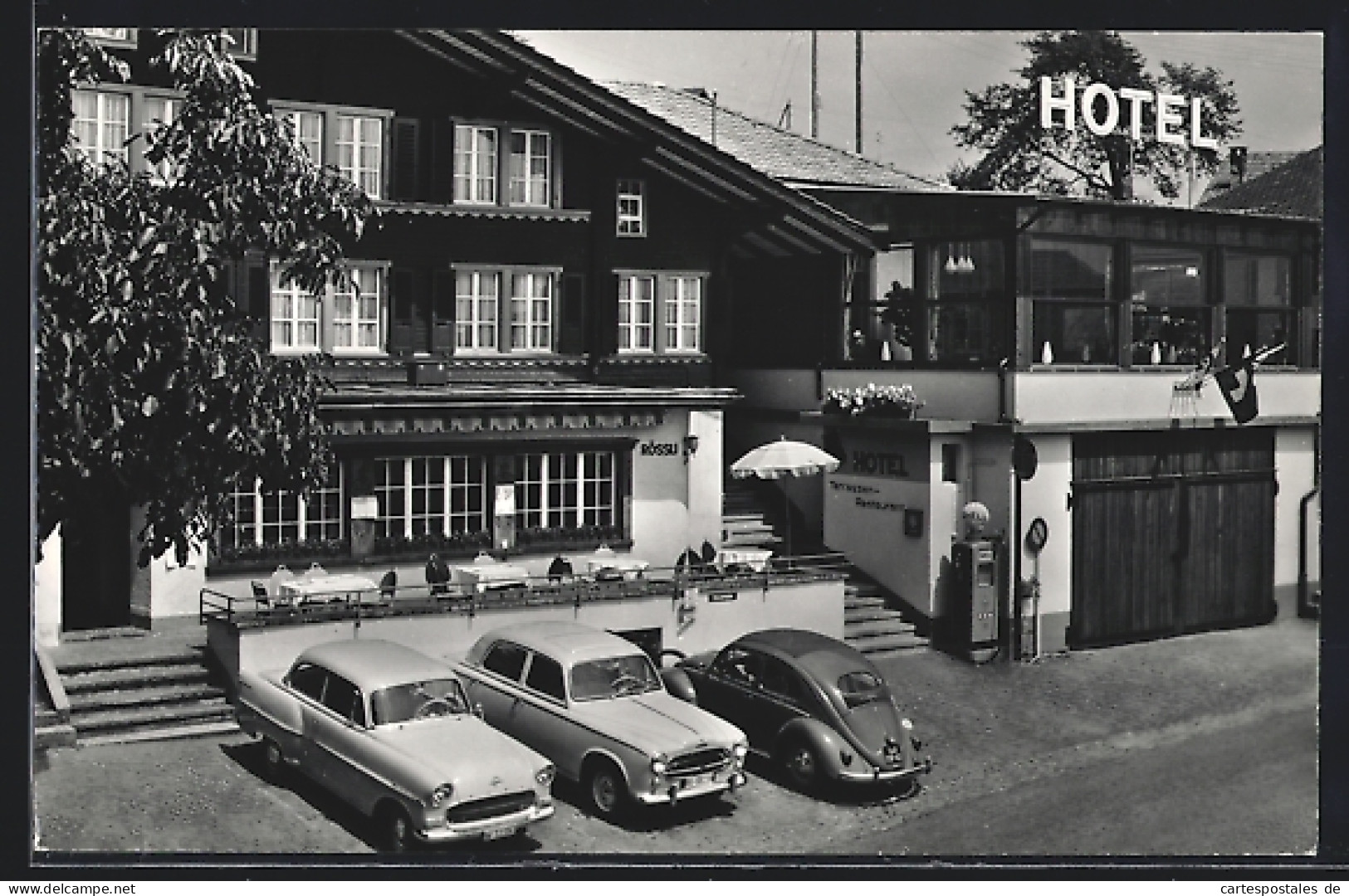 AK Oberried am Brienzersee, Hotel Rössli