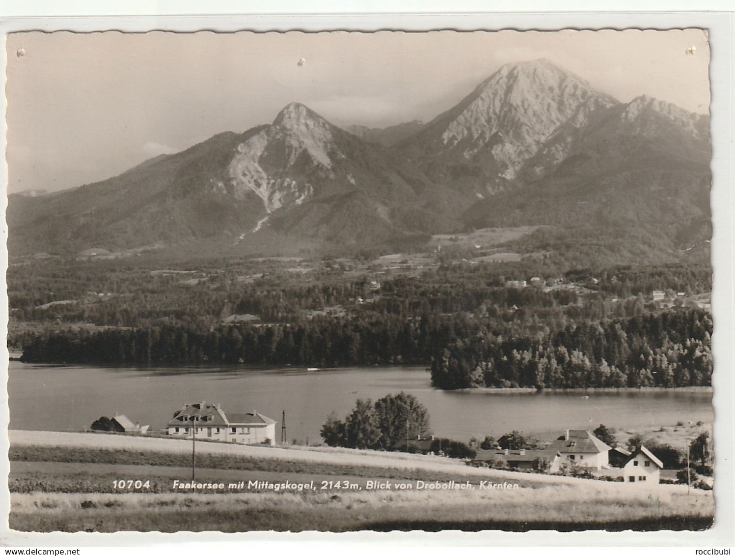 AK Österreich, Faakersee mit Mittagskogel