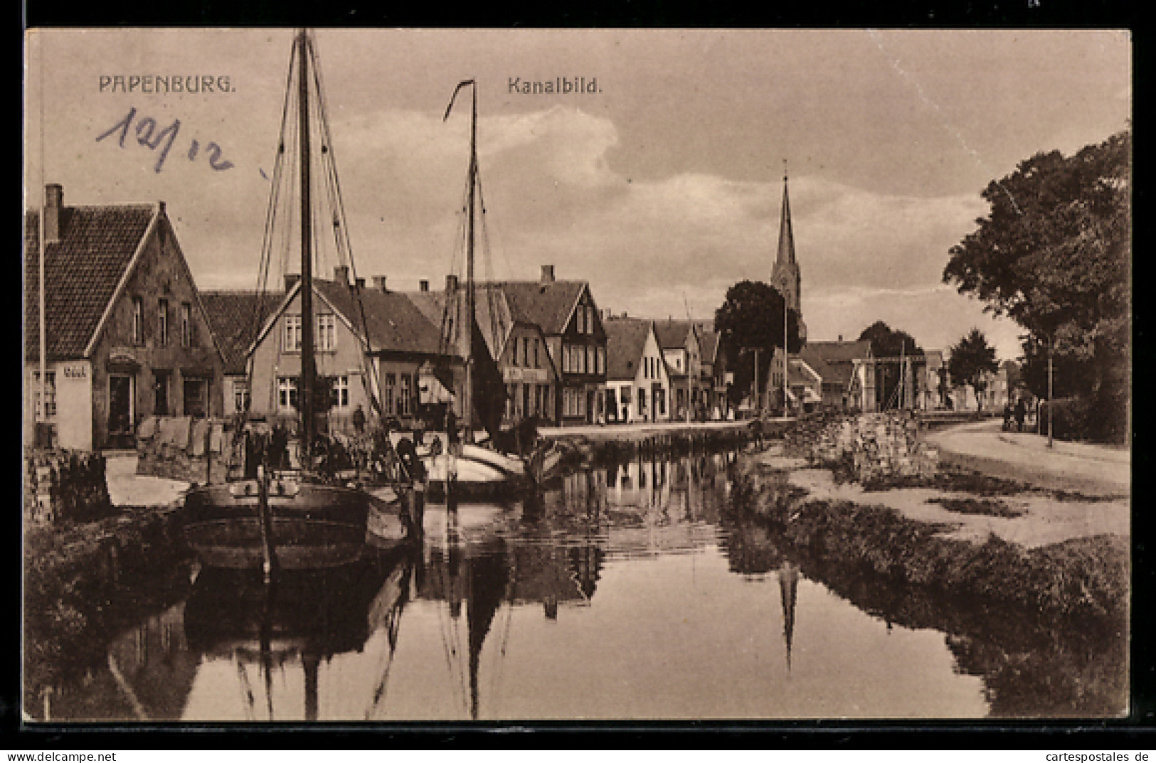 AK Papenburg, Kanalbild