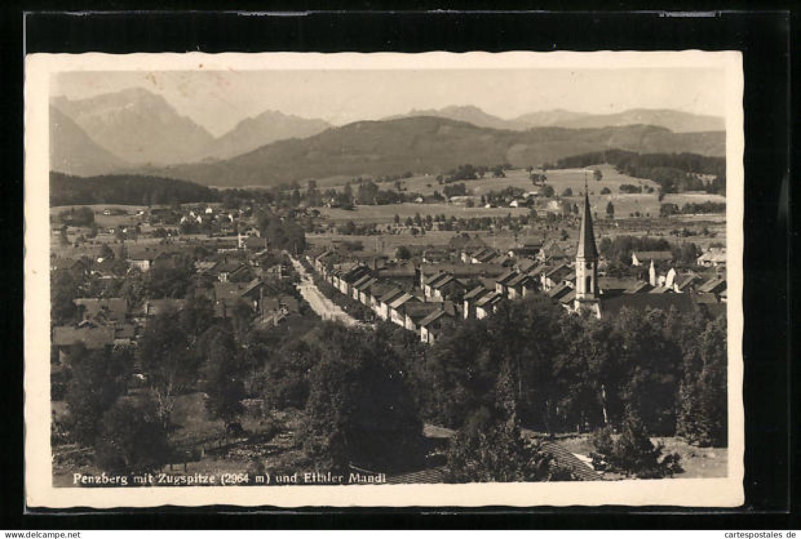 AK Penzberg, Zugspitze und Ettaler Mandl