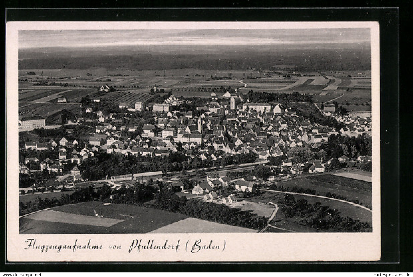 AK Pfullendorf /Baden, Fliegeraufnahme