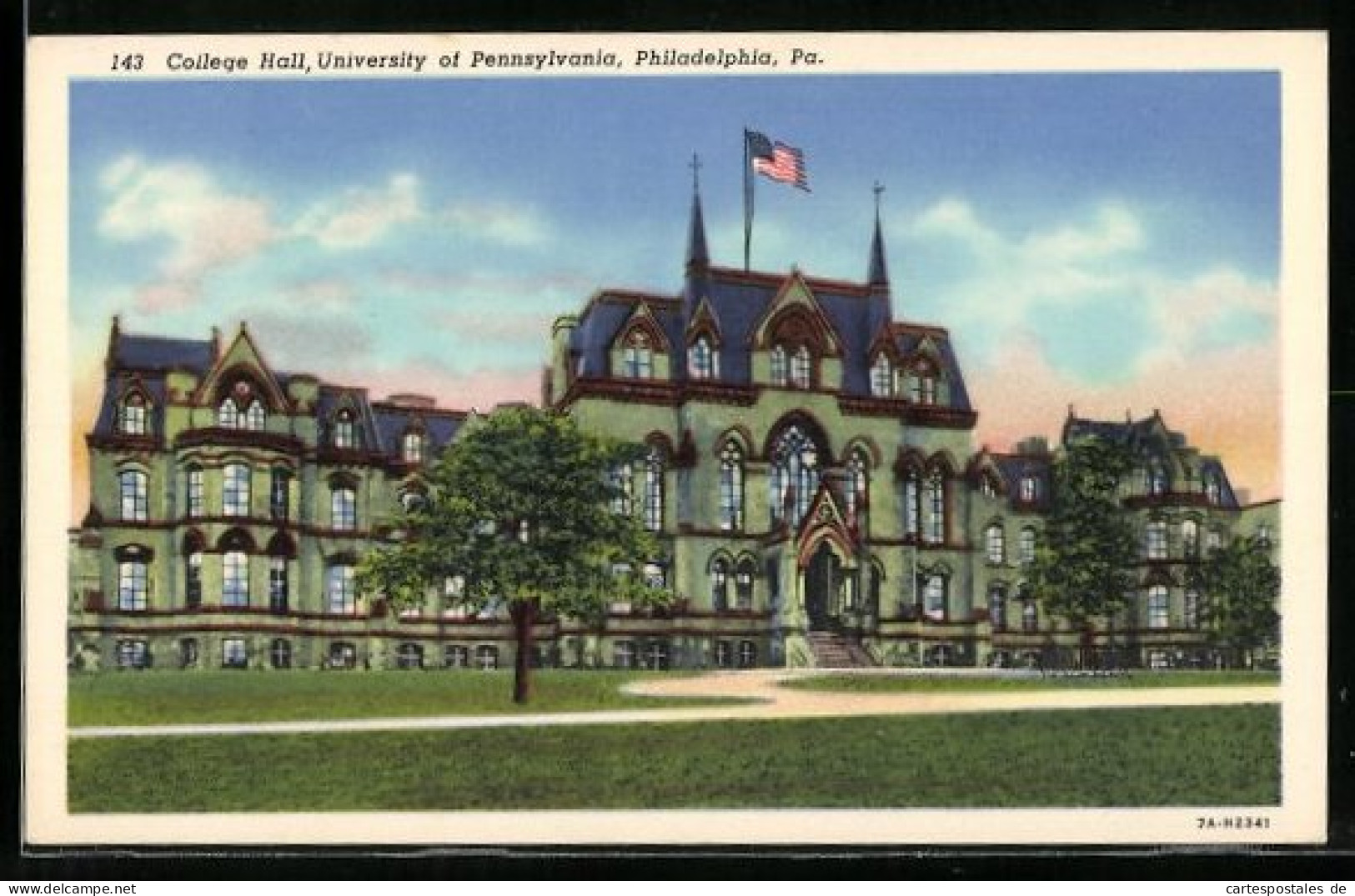 AK Philadelphia, PA, College Hall, University of Pennsylvania