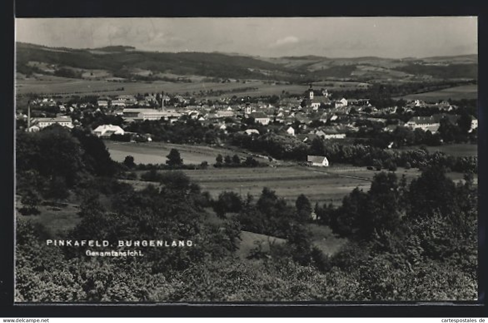 AK Pinkafeld, Ortsansicht bei Tag