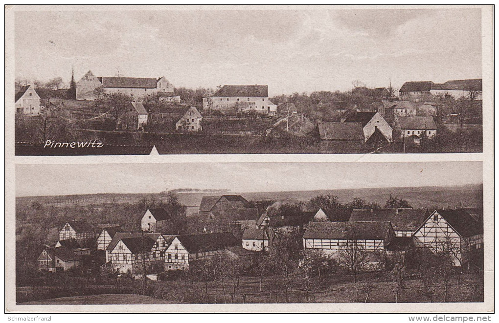 AK Pinnewitz Gasthof ? bei Nossen Ziegenhain Höfgen Nosslitz Leippen Graupzig Raußlitz Stahna Rüsseina Ottenbach Karcha