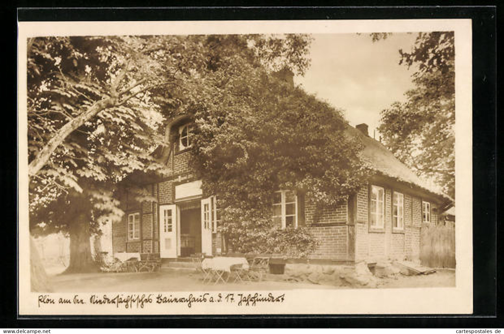 AK Plön am See, Niedersächsisches Bauernhaus aus dem 17. Jahrhundert