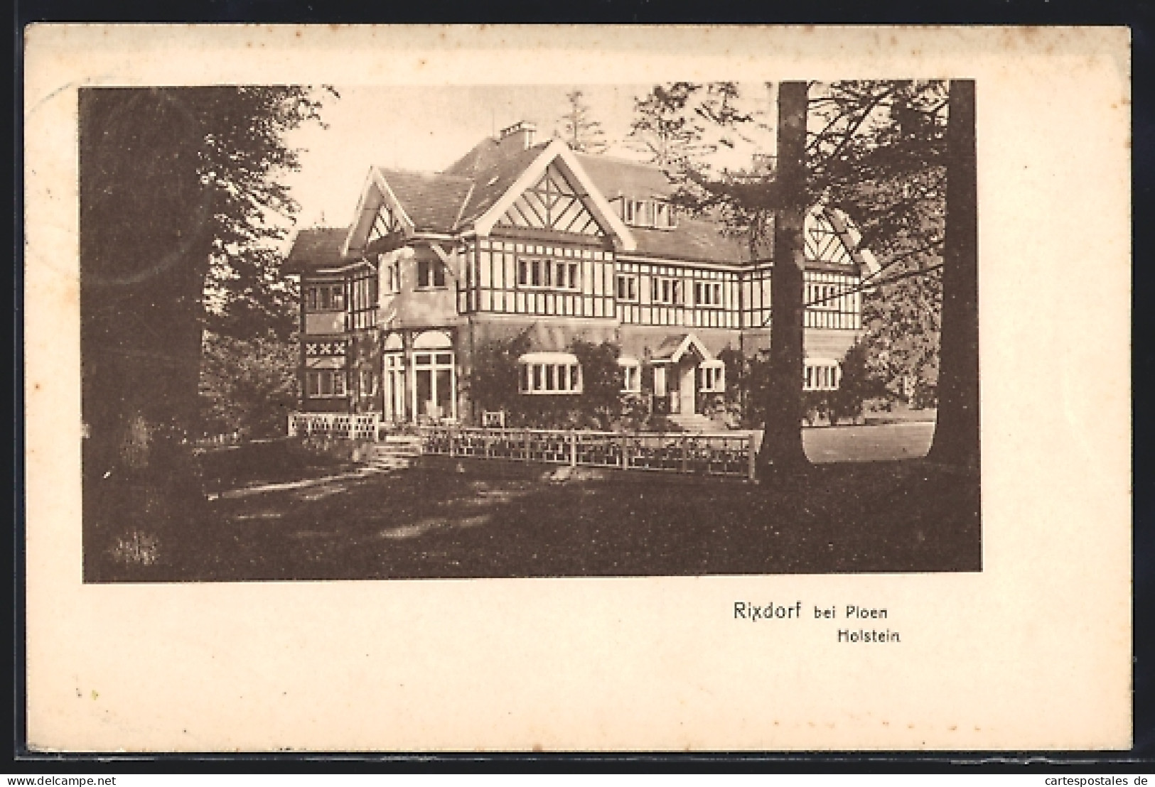 AK Plön, Gutshof Rixdorf