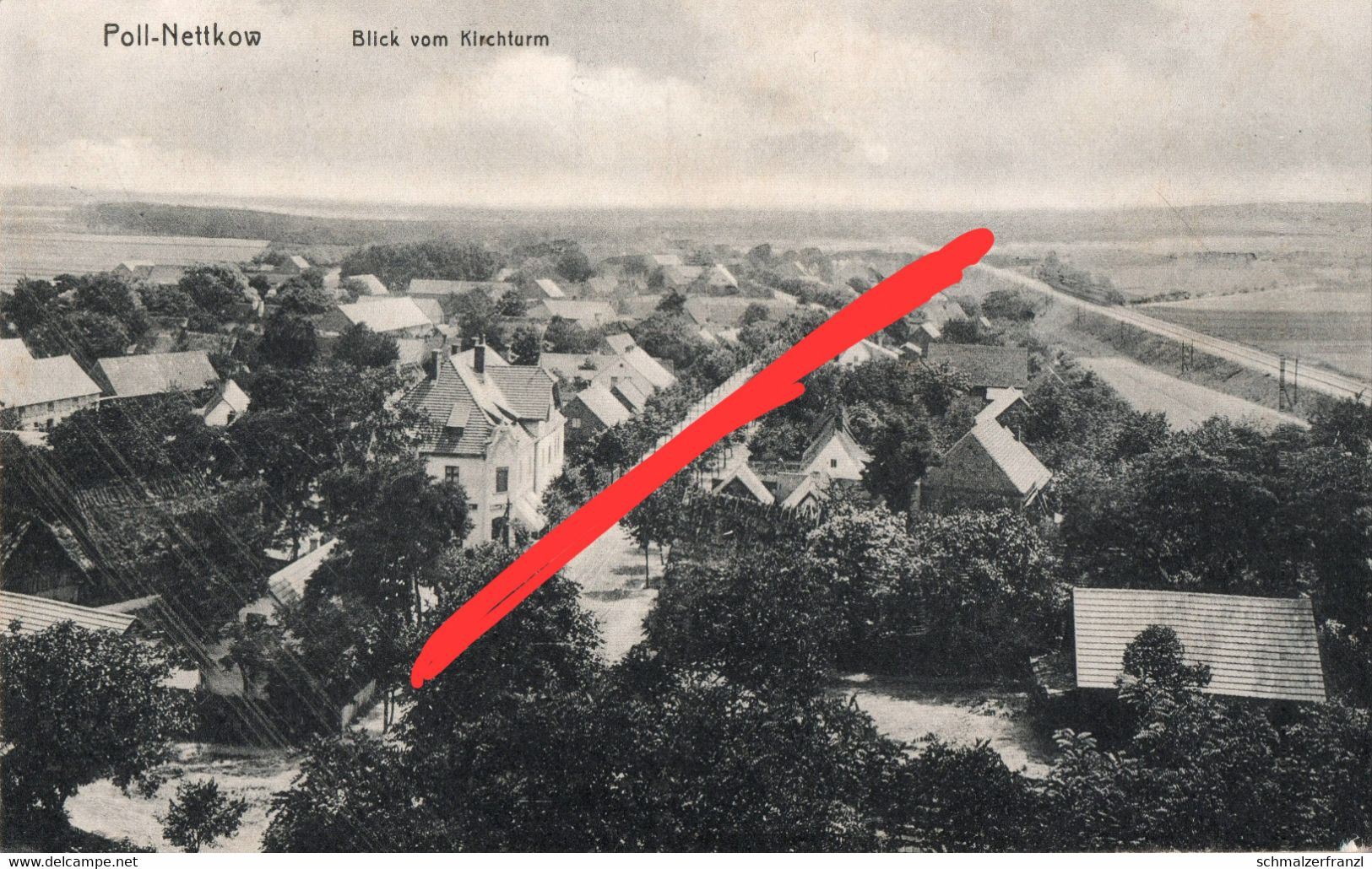 AK Polnisch Schlesisch Nettkow Nietkow a Läsgen Lessen Rothenburg Oder Czerwiensk Deutsch Nietkowice Crossen Krosno