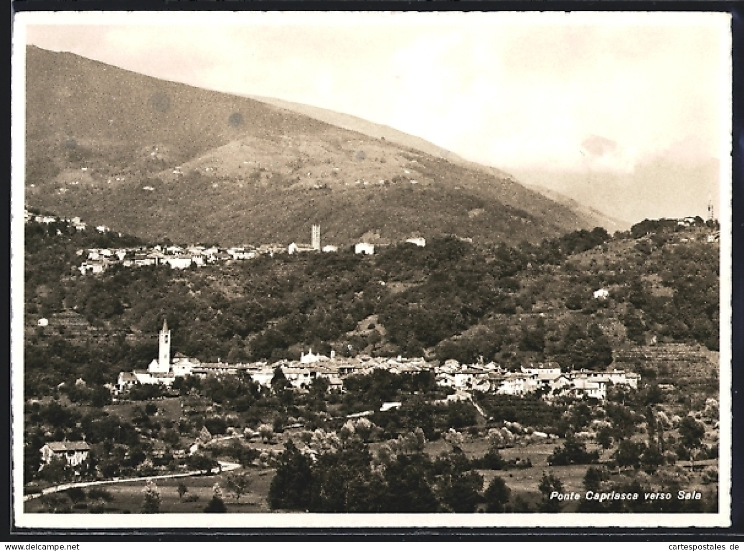 AK Ponte Capriasca, Visto verso Sala