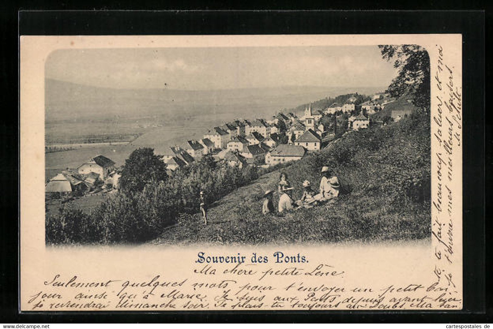 AK Ponts-de-Martel, Panorama