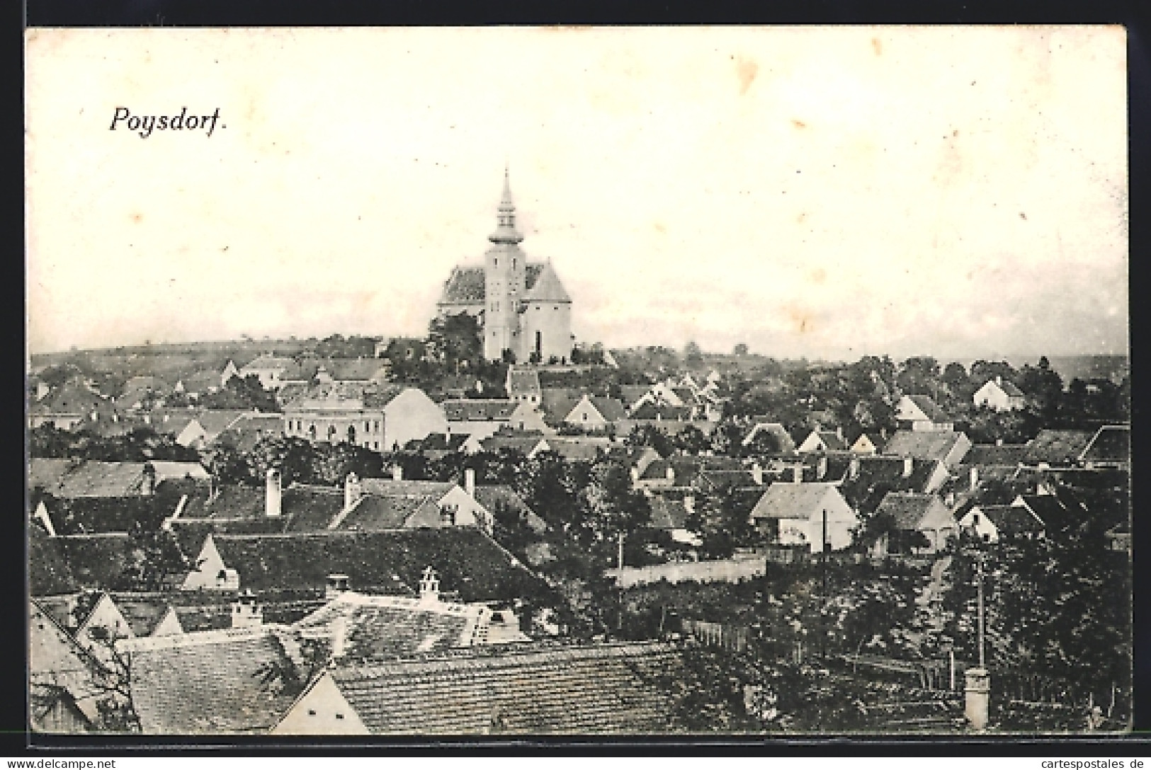 AK Poysdorf, Totalansicht