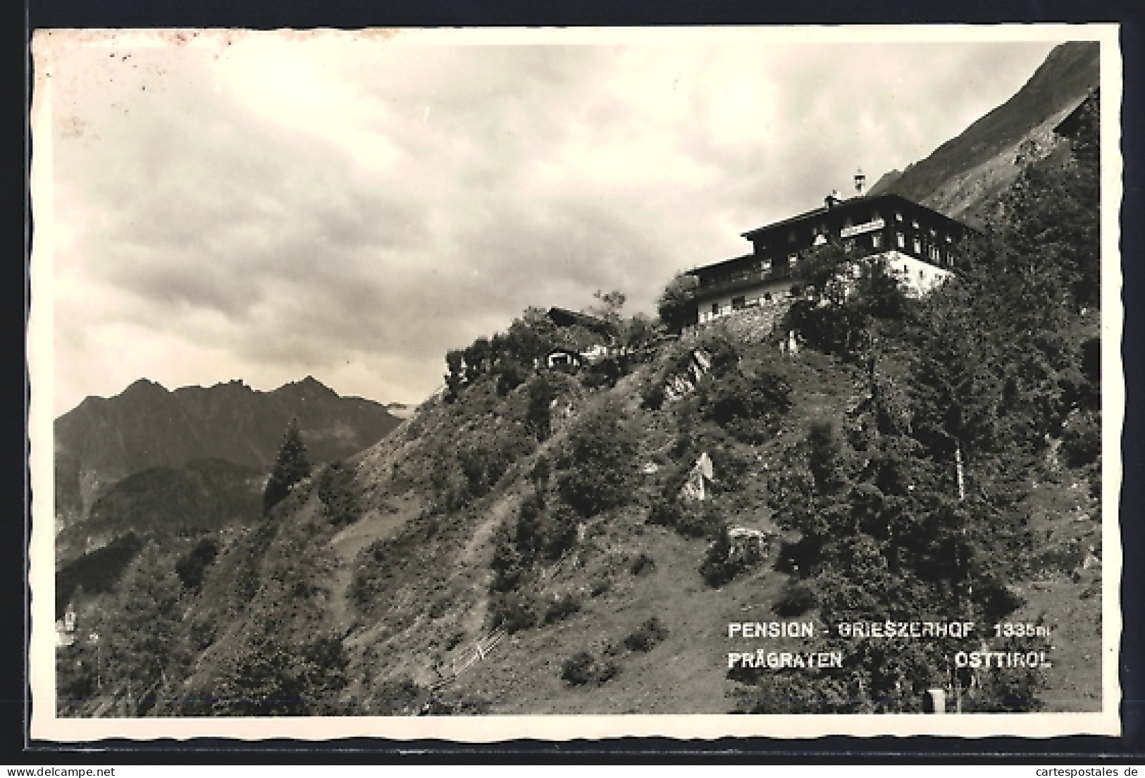 AK Prägraten /Osttirol, Hotel Pension Grieszerhof