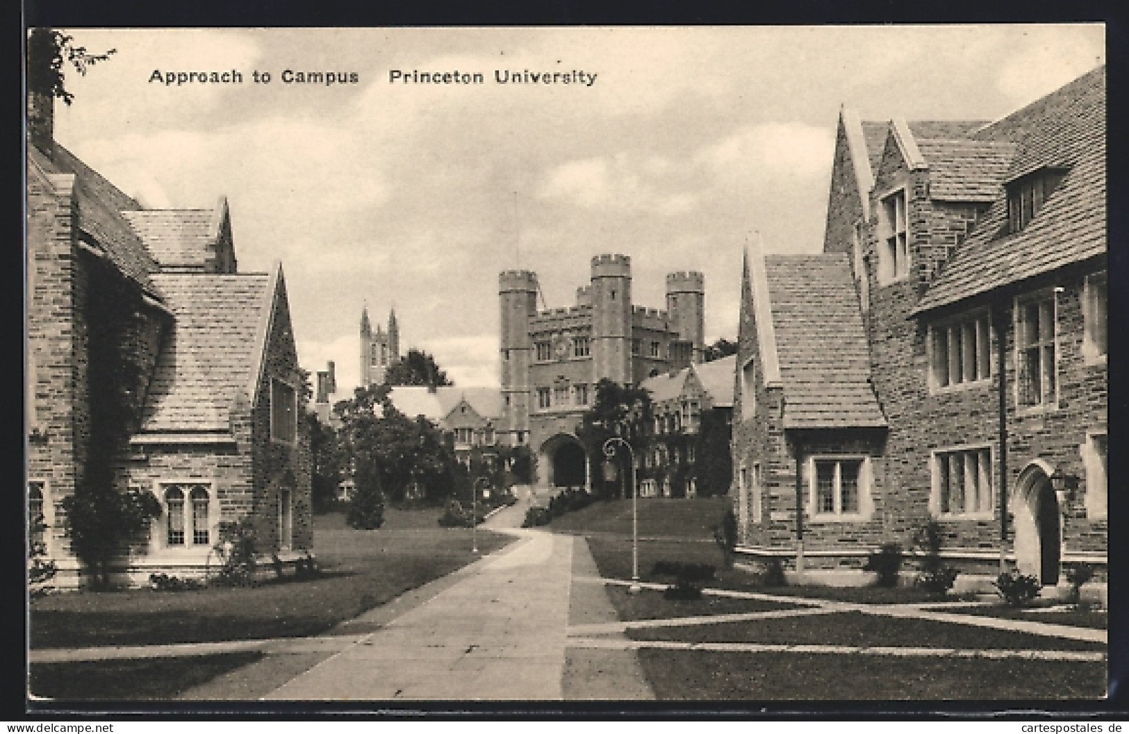 AK Princeton, NJ, Campus View of Princeton University