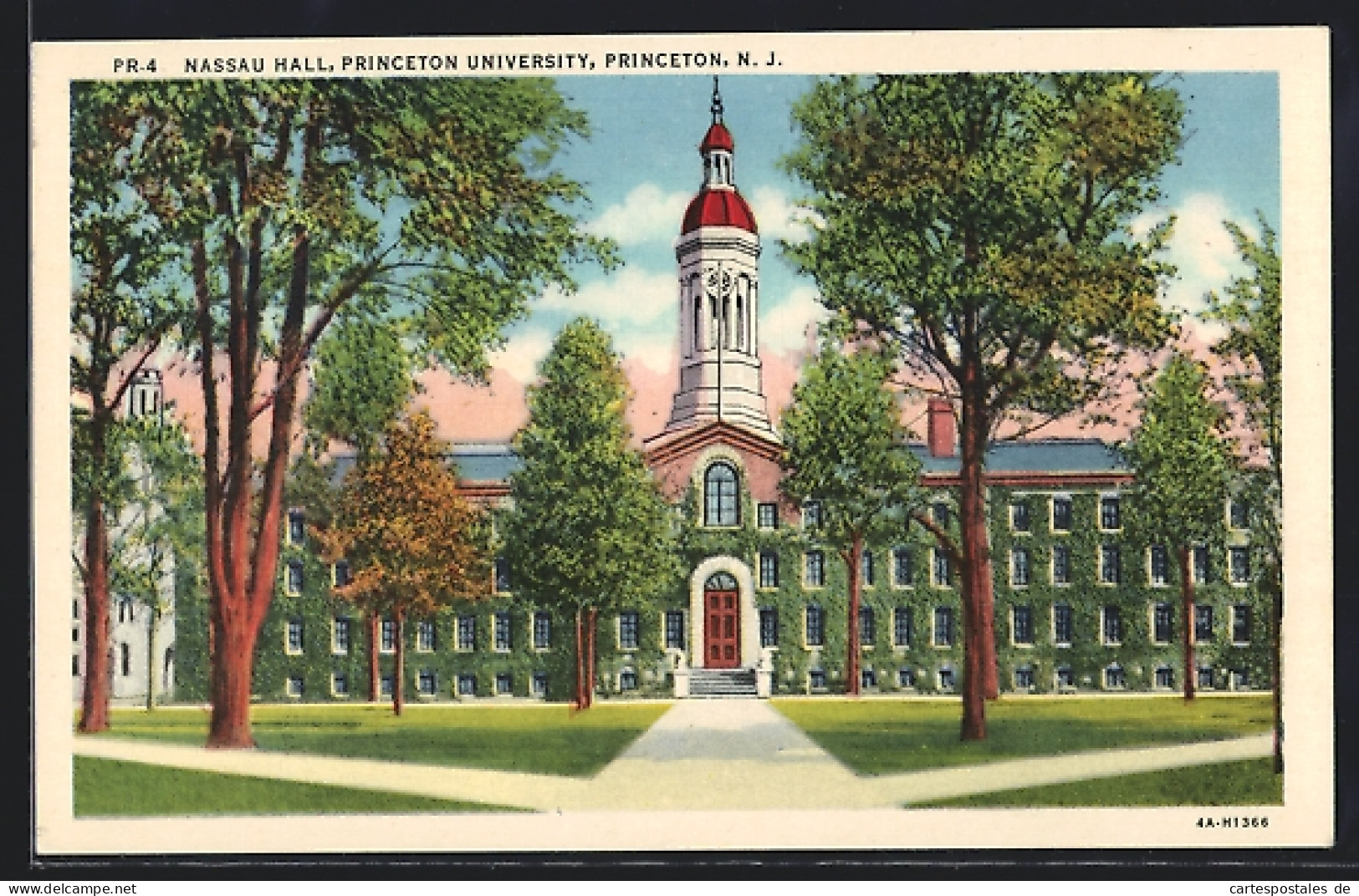 AK Princeton, NJ, Nassau Hall, Princeton University