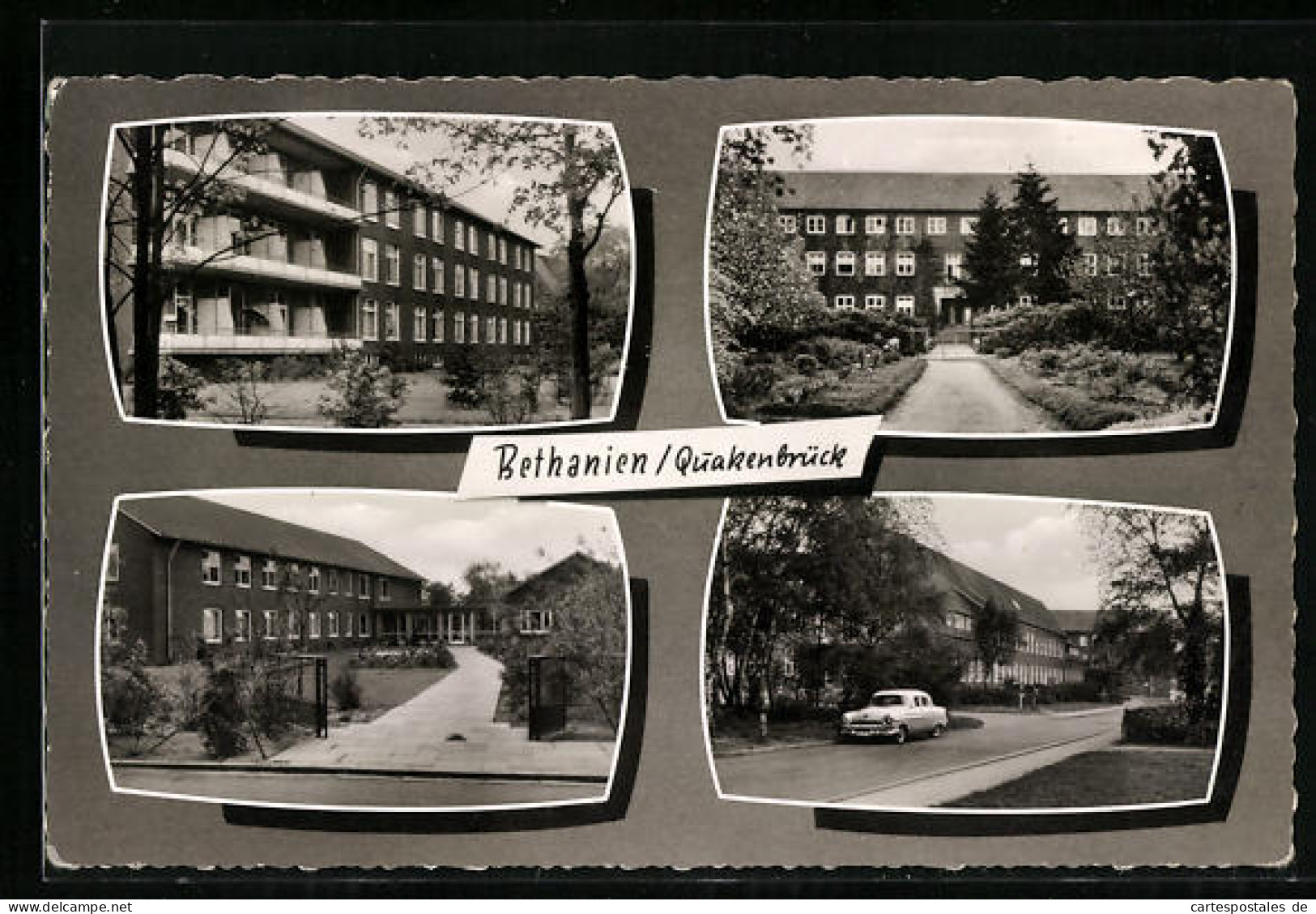 AK Quakenbrück, Bethanien-Krankenhaus, Parkansichten, Opel Rekord