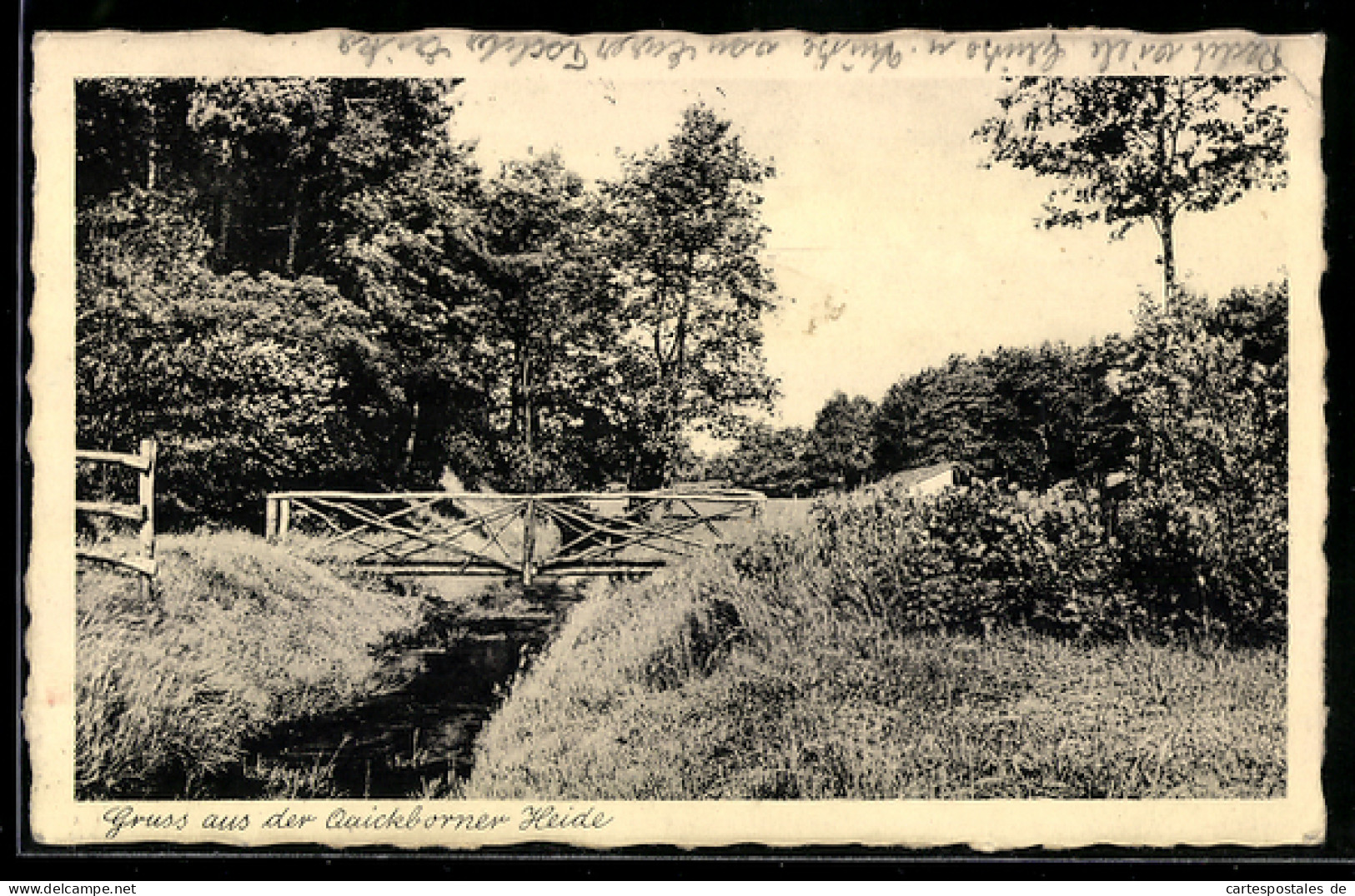 AK Quickborn, Brücke in der Quickborner Heide