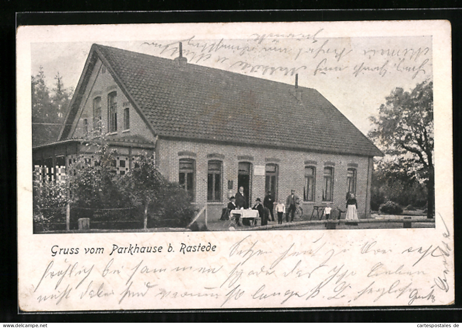 AK Rastede, Ansicht vom Gasthaus Parkhaus