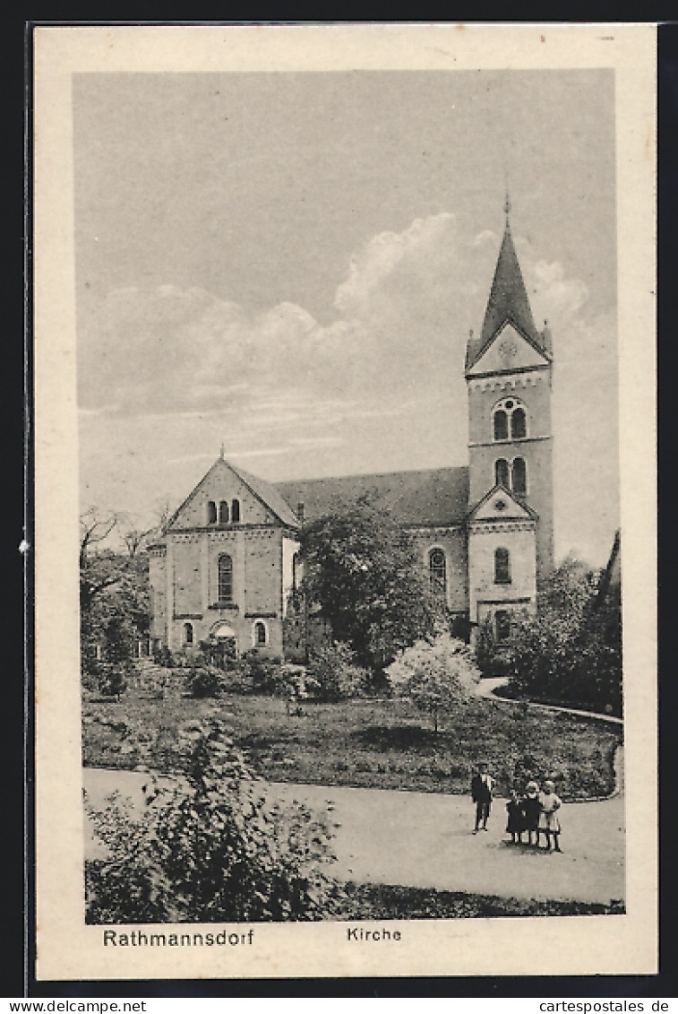 AK Rathmannsdorf / Stassfurt, Kirche