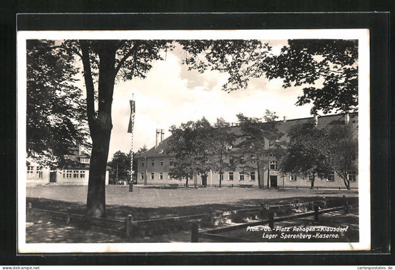 AK Rehagen-Klausdorf, Pion.-Üb.-Platz, Lager Sperenberg-Kaserne