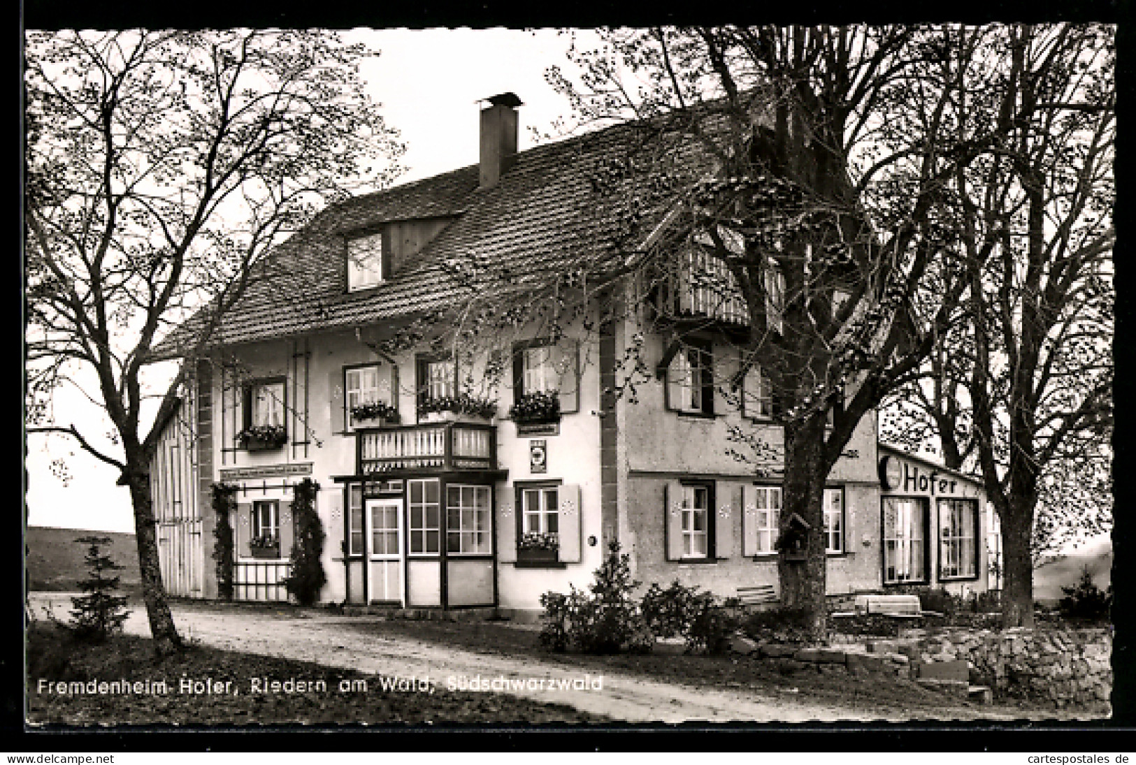 AK Riedern am Wald, Hotel Fremdenheim Hofer