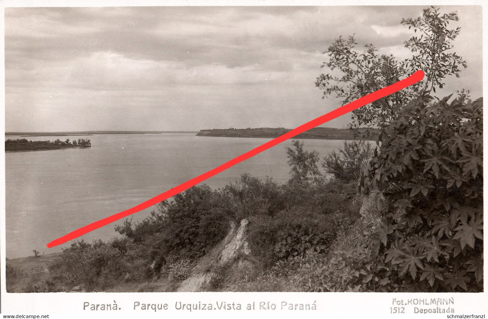 AK Rio Parana Parque Urquiza Santa Fe Rosario Argentina Argentine Argentinien America del Sur Amerique du Sud Südamerika