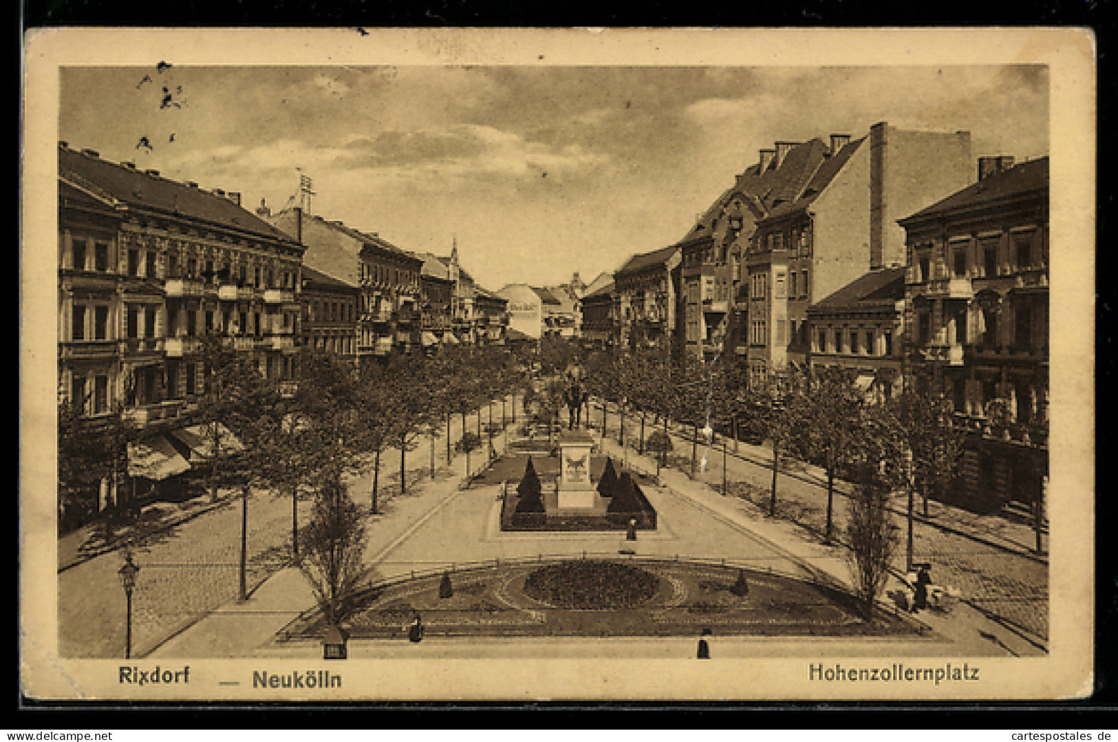 AK Rixdorf /Neukölln, Am Hohenzollernplatz