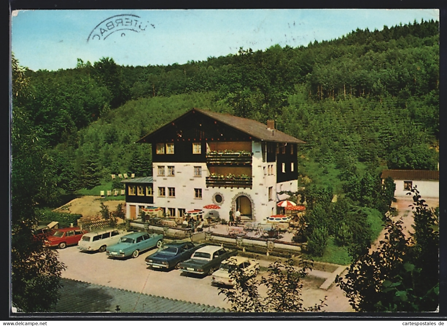 AK Rothenkirchen / Hünfeld, Der Waldgasthof Forellen-Rainmühle v. V. Kemler