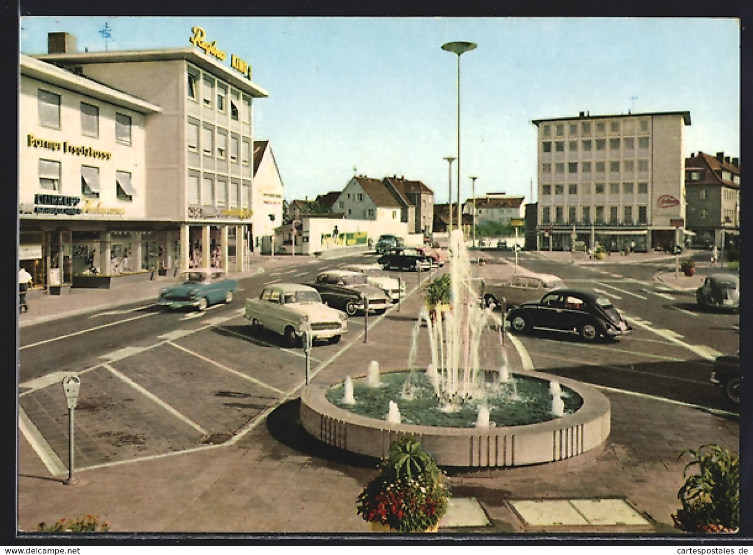 AK Rüsselsheim, Blick auf den Friedensplatz