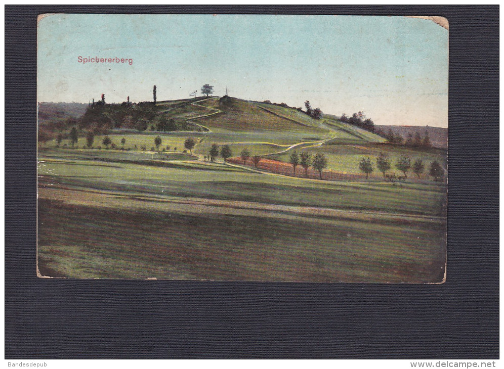 AK - Saarbrücken - Spichererberg ( tampon Gruss aus dem Ehrenthal 6. Aug. 1870 Vg. Jos Thiel)