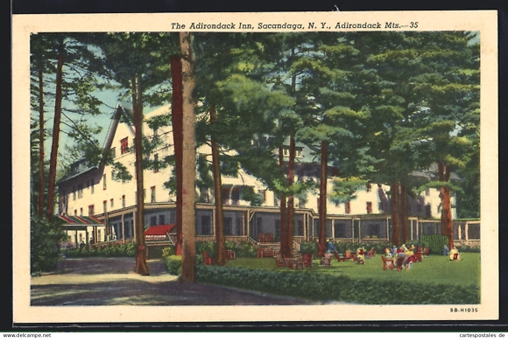 AK Sacandaga, NY, The Adirondack Inn, Adirondack Mountains