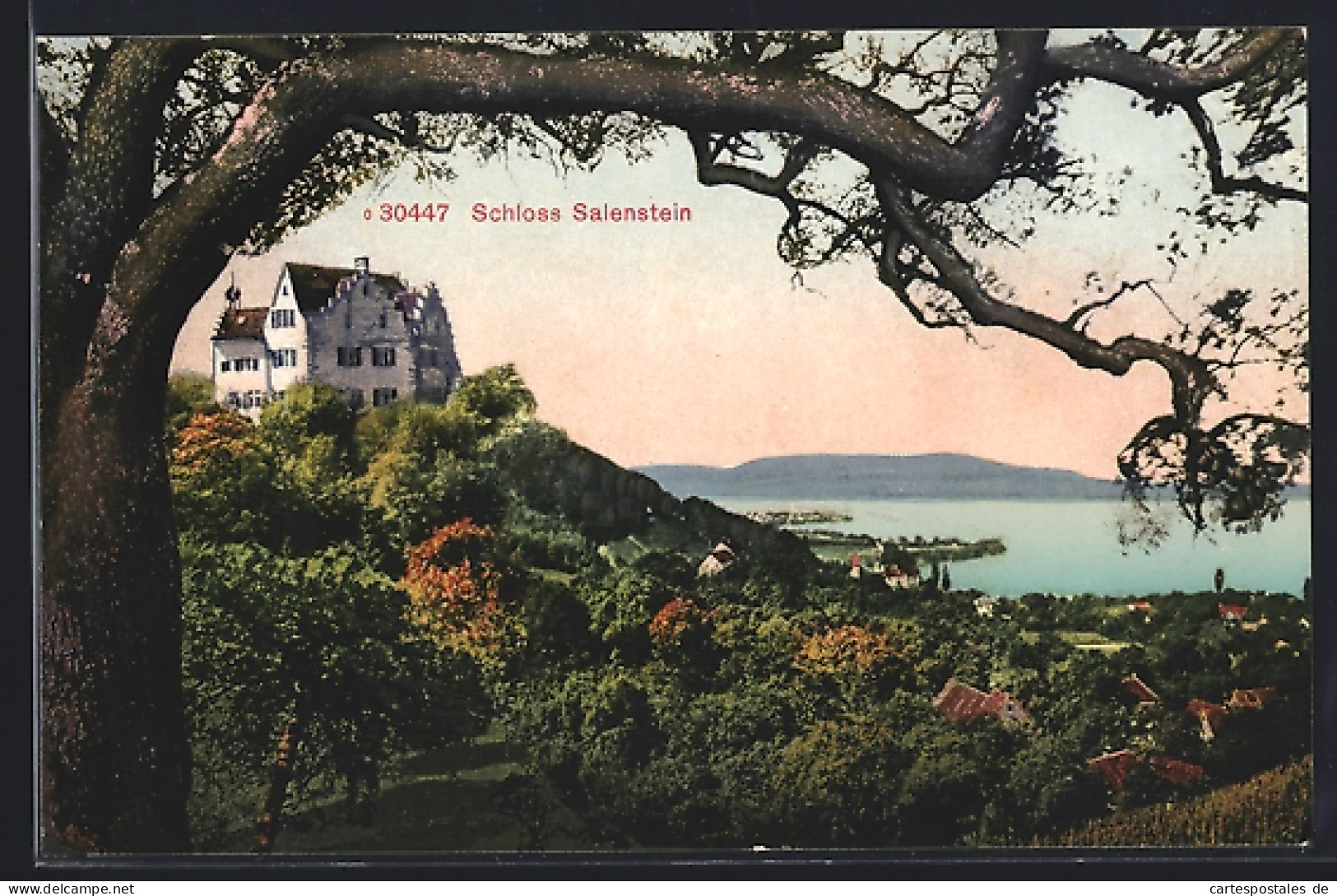 AK Salenstein, Schloss Salenstein mit Wasserblick