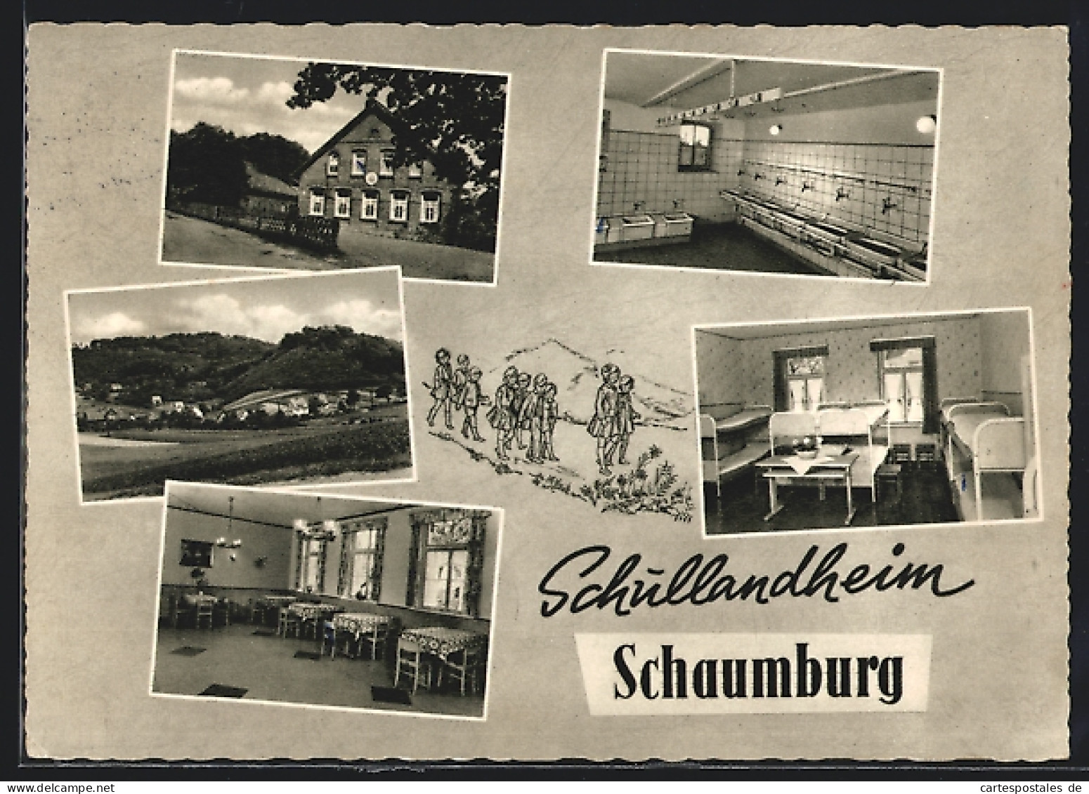 AK Schaumburg / Weser, Schullandheim Schaumburg